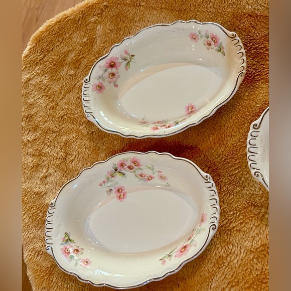 VINTAGE HOMER LAUGHLIN VIRGINIA ROSE  SERVING DISHES E34N8 - Picture 3 of 5